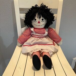 Handmade Raggedy Ann Doll